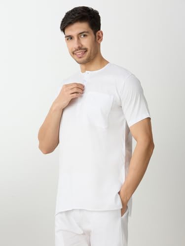 Image of Rajubhai Hargovindas Mens Casual Cotton Straight Kurta
