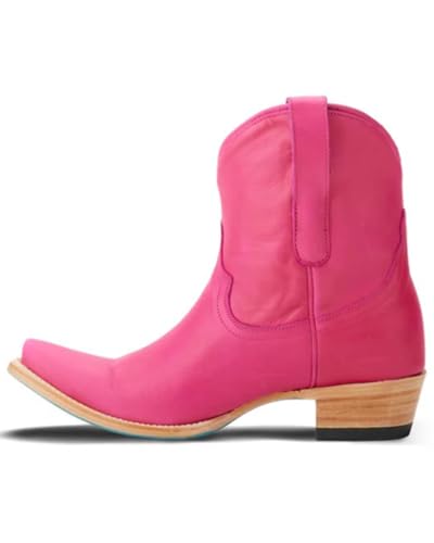 Hot Pink Emma Jane Bootie by Lane Boots3