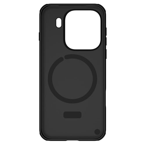Image of Nillkin Case for Oppo Find X9 Pro (6.78 inch Inch) Super Frosted Shield Pro Magnetic Hard Back Soft Border (PC + TPU) Cover Raised Bezel Camera Protect Black Color