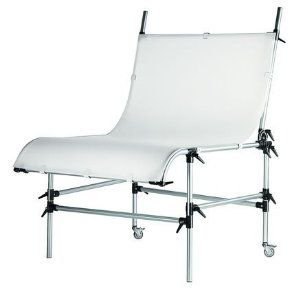 Manfrotto 220PSL Still Life Table without Plexi Cover - Special Order Only (Silver)
