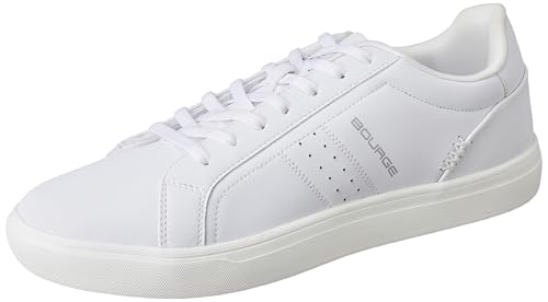 Bourge Mens Titlis02 Casual Shoes,White, 09 (B0C6TCRZRD) Amazon Price History, Amazon Price Tracker