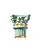 Justice Design Group Lighting CER-4705-BIS Wall Sconce with Ceramic Bisque Shades, White