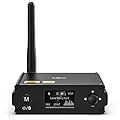 1Mii DS220 HiFi Bluetooth Receiver – Long Range Wireless Audio Adapter with Audiophile DAC, LDAC & aptX HD, OLED Display, Optical/Coaxial/RCA Outputs for Home Stereo & AV Receiver