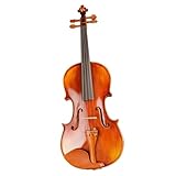 Anfänger Violine Professionelle Handgefertigte Ahornvioline In Voller Größe Mit Koffer Und Bogen Ideal Für Anfänger Üben Und Spielen(1/4)