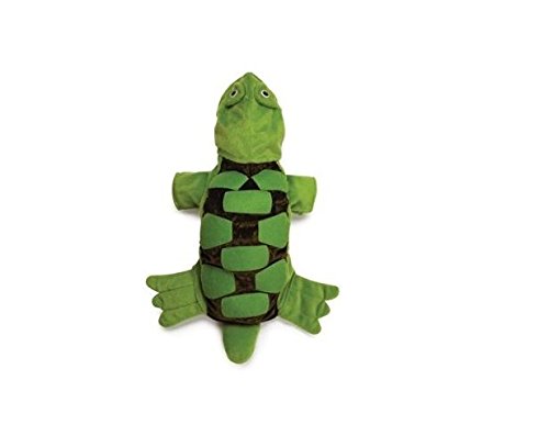 Disfraz para perro XL Tortuga verde peluche 3D miniatura 2