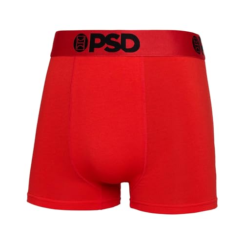 PSD Men's Cotton Underwear - 3 Inch Trunk Length Boxer Briefs 3 Pack, Soft and Breathable Underwear Men, Comfortable Fit2