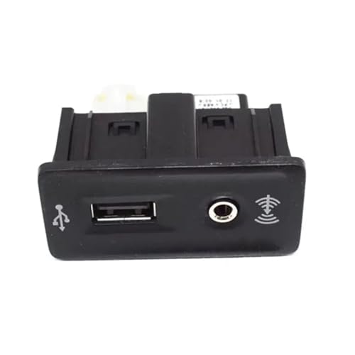 Prise USB 5G0035222C adaptateur de rechange noir pour console Golf MK7