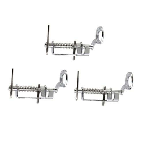 Set de 3 Pies de Prensatelas Metálicos para Máquina de Coser