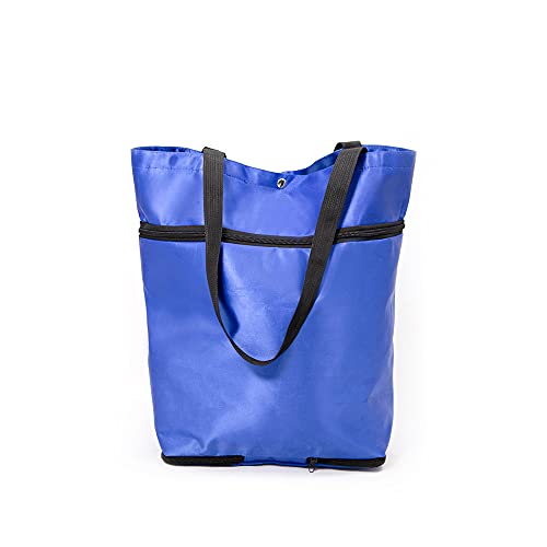 EURO MARKETING MANUFACTURING Damen Borsa Trolley-Tasche mit herausnehmbaren Rollen, , Einheitsgröße Cover