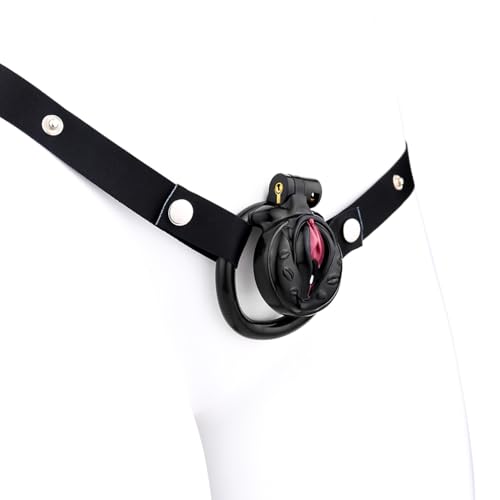 Cage de chasteté homme contre érection sextoy sissy noir