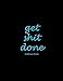 Produktbild Get Shit Done: Address Book: Blue Black Color, Address Book with Tabs Book large print 8.5" x 11" Organizer & Address Book for Phone Numbers, Email ... & Alphabetical Organizer Journal Notebook