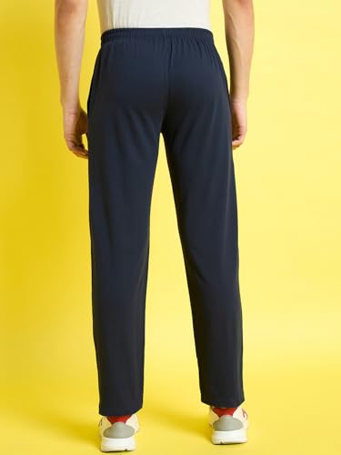 Image of bearbrother Men's Regular Fit Solid Trackpants