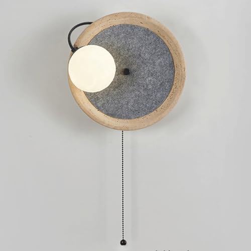 HDSMLDJEB Creative Rustic Wall Sconces Retro Bedroom Indoor Wall Lamp