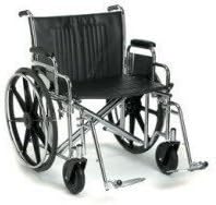 Breezy EC 2000HD Heavy-Duty Wheelchair, 220RADPS, 20 Seat Width by Breezy