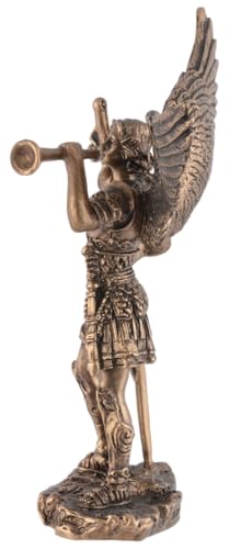Archange Gabriel statue miniature bronze pour decoration de salon