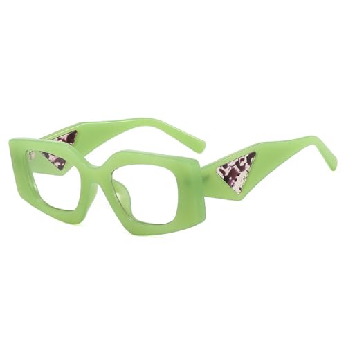 Lunettes de soleil oeil de chat polygone rétro nuances couleur gelée