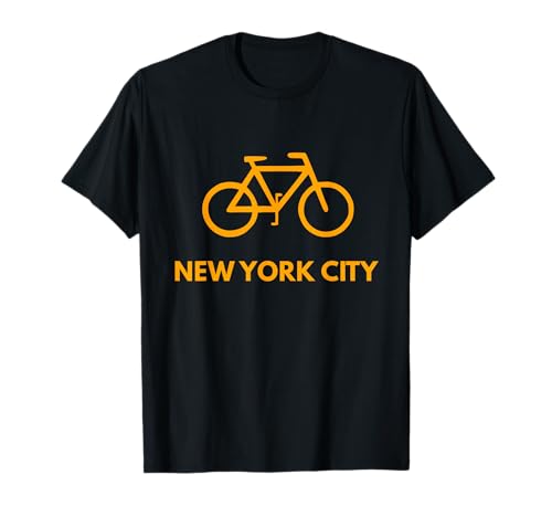 Bike New York City T-Shirt - NYC Cyclists Tee T-Shirt