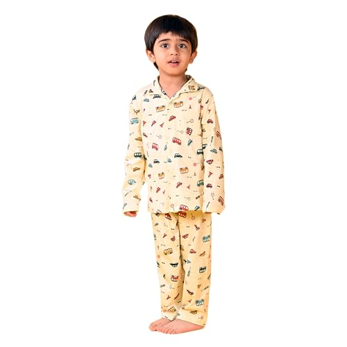 Image of Jam & Sugar Boys Cotton Printed Night Suit Set