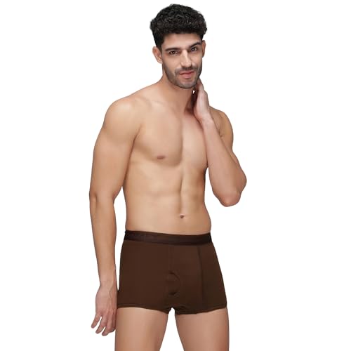Image of Amul Comfy Men's Trunk Underwear | Soft Outer Elastic | Soft Waistband | Breathable Comfortable Innerwear | Pack of 2 | Color May Vary