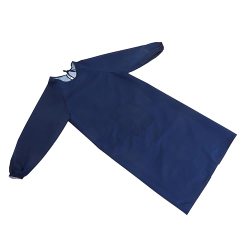 POPETPOP Delantal De Manga Larga Resistente Al Aceite, Overol Protector Unisex De Poliéster Para Cocina, Limpieza y Pintura, Tamaño Único, Uso Doméstico y Laboral