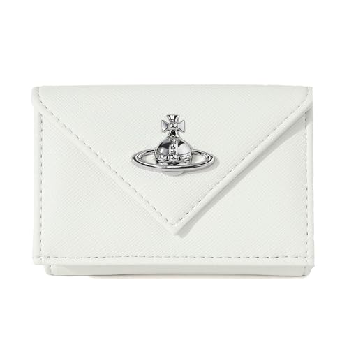 ���B���B�A�� �E�G�X�g�E�b�h 3�܂���z SAFFIANO PLAIN ENVELOPE BILLFOLD 5115002EW S0021 �z���C�g �� Vivienne Westwood [���s�A���i]