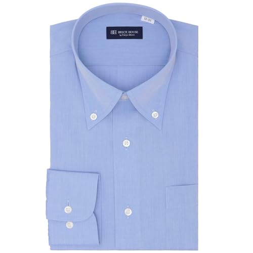 [BRICKHOUSE] ���C�V���c �{�^���_�E�� ���� �`�Ԉ��� �����Y BM01J102AB16B1A-10 �u���[ S37-80�T�C�Y