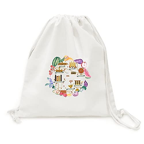 Sac en tissu pliable résistant pour transporter vos fruits et légumes