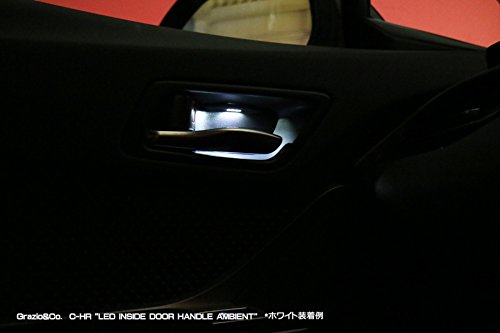 Amazon | トヨタ C-HR LEDインサイド ドアハンドル アンビエント 無