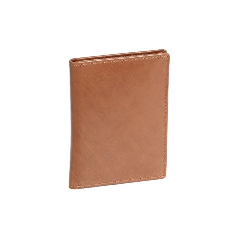 Porte-cartes LEAS cuir cognac Cover