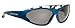 Body Glove 90246 Polarized High Impact Safety Glasses, Blue Frame, Gray Lens