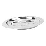 COLLBATH Escargot Teller mit Positionen Hitzebeständig Stapelbar Servierplatte für Schnecken Französische Gerichte Sushi Eier Küchen und Restaurantgeschirr