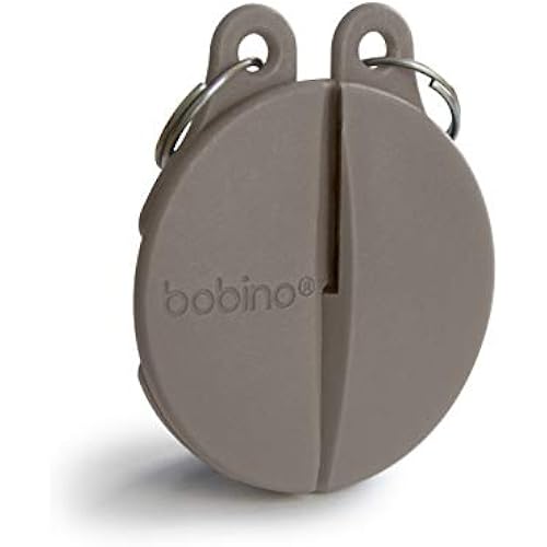 Bobino Zipper Clip | Anti Theft Purse & Backpack Lock | Anti Pickpocket | Travel Essentials | Purse and Backpack Safety | Travel Safety | 2 Pack Slate