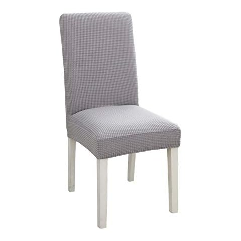 LZstrong Jacquard Dining Chair Cover Cover