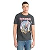 Amplified Unisex Adult Trooper on Steed Iron Maiden T-Shirt (XL) (Charcoal) #2