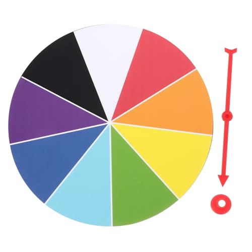 GARVALON Raffle Ticket Prize Wheel for Prizes Spinning Wheel for Parties Draw Machine Portable and Compact Design