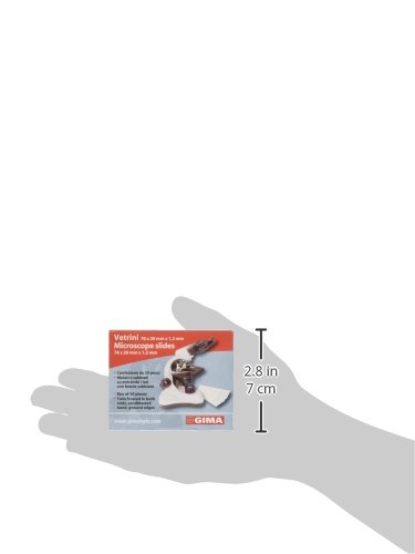 Vetrini Per Microscopio - Molati E Sabbiati Con Banda | 76x26 Mm, Pacco Da 50 Pezzi | Gima 29777 - Foto 10