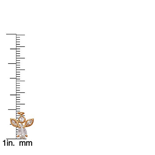 14K Yellow Solid Gold Religious Earrings | Virgin Mary & Lady Guadalupe Stud Earrings2