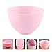 Healeved Facial Mask Mixing Bowl 5.11X5.11X3.14In Silicone Cosmetic Beauty Tool for Diy Skincare and Hair Oil Application Non-Toxic Flexible Spa Bowl