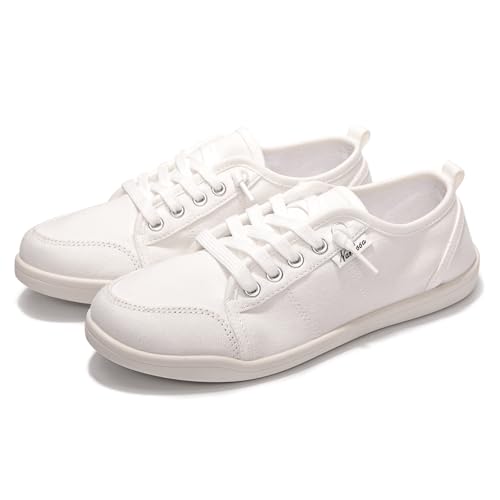 Image of Womens Slip On Shoes, Casual Canvas Tennis Sneaker Shoes