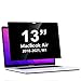 PYS 4 Way 360 Degree Macbook Air Privacy Screen for MacBook Air 13 Inch (2018-2021, M1),4 Directions Horizontal and Vertical All Around Anti Spy macbook privacy Film,Anti-Glare Protector
