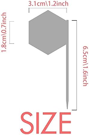 Miniatura 2 de Made In Mexico Country Love Toothpick Flags Cupcake Picks Party Celebration