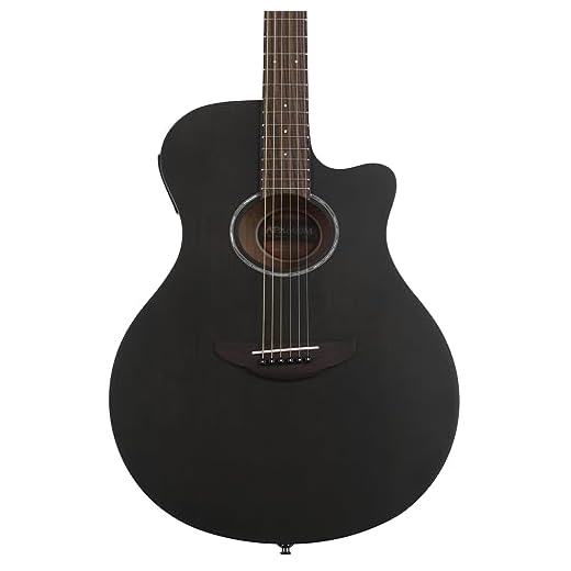 Yamaha APX600M Thin Body Acoustic-Electric Guitar, Matte Finish