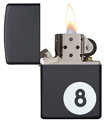 Image of Zippo 8-Ball Windproof Pocket Fuel Lighter, BIS Certified