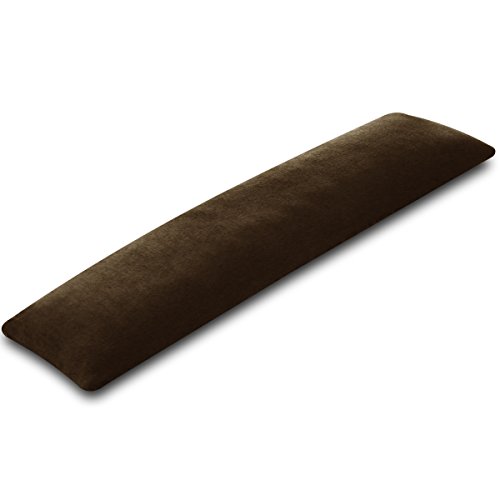 ottostyle.jp 低反発ロングコンフォートピロー ブラウン 幅120cm×奥行35cm×高15cm 100%ウレタンフォーム
