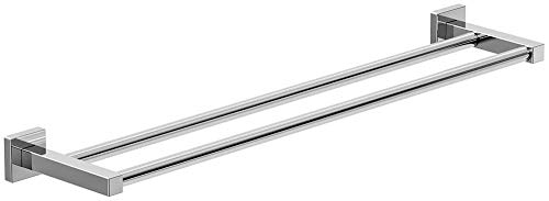 🔥 Hot Deals Symmons 363DTB-18 Duro 18 in. Wall-Mounted Double Towel Bar in Polished Chrome