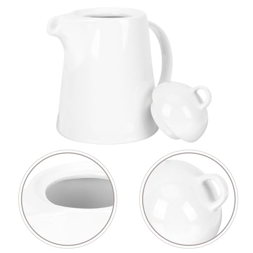 Tetera de cerámica para café de diseño práctico y limpio para hostelería y hogar 7