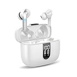 auriculares bluetooth samsung originales Sonido envolvente y ligero: Los auriculares deportivos X08 adoptan un diseño estéreo único y unos grandes diafragmas compuestos de 13 mm para producir un sonido potente, el único auricular sólo pesa 4 g, la funda de carga de los auriculares pesa 40 g en total, es fácil de transportar.