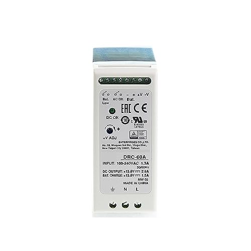 Alimentation à découpage DRC-60A pour rail DIN 13,8V 60W