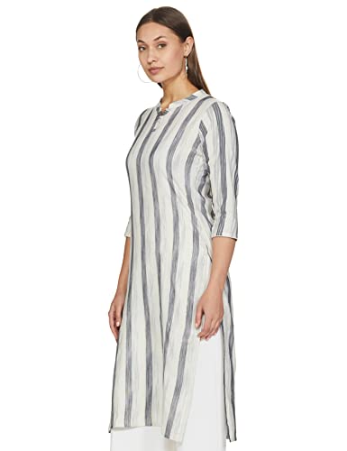 Image of Shiv Textiles Women's Cotton Regular Fit Fashion Kurti (Nikall Nude L)
