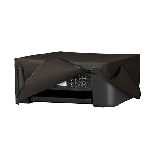 kwmobile Dust Cover Compatible with Epson Expression Home XP-3200 / XP-4200 / XP-4205 - Printer Case - Fabric Protector Cover - Dark Grey